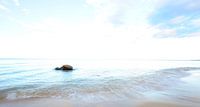 Stein im Meer