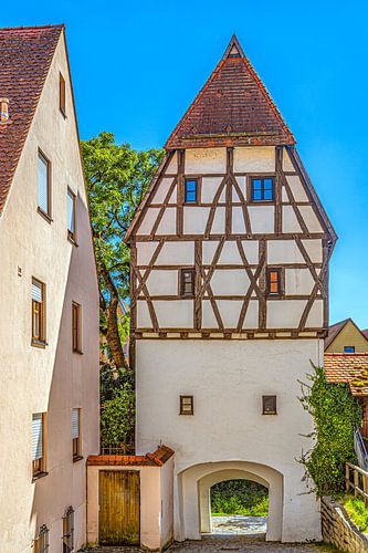 Beieren : Färbertor in Donauwörth