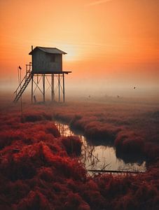 Sonnenaufgang in der Natur