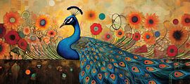 Pfau Gemälde von Blickfänger Gemälde