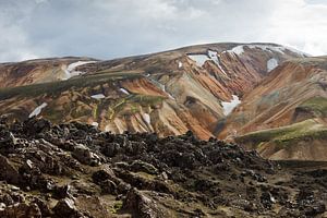 Landmannalaugar - Island von Arnold van Wijk