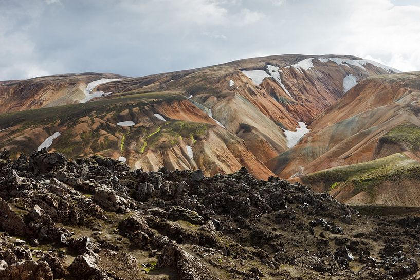 Landmannalaugar - Iceland van Arnold van Wijk