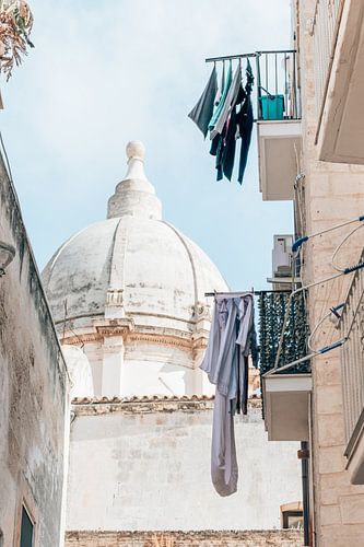 Italienische Straße, Monopoli Apulien Italien
