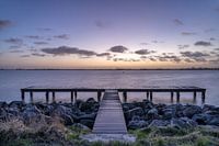 Sonnenuntergang auf dem Schildmeer