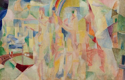 Sketch The City of Paris (1911) by Robert Delaunay