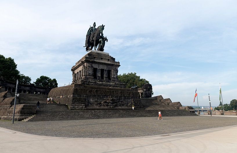 Kaiser Wilhelm Memorial Koblenz by Richard Wareham
