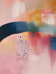 Farbenfroh, modern und abstrakt