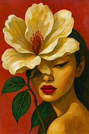 Portrait in Bloom Unseen