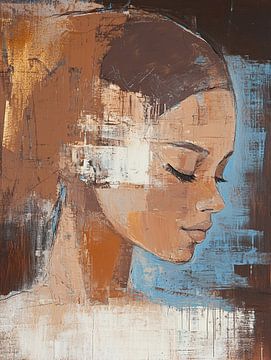 Worn Blue Grace van De Mooiste Kunst