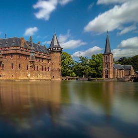 De Haar Castle in Haarzuilens Utrecht by Marga Vroom