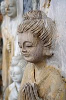 Boeddha in meditatie, Marble Mountains, Vietnam