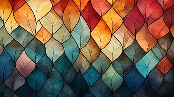 Glas in Lood Bladeren