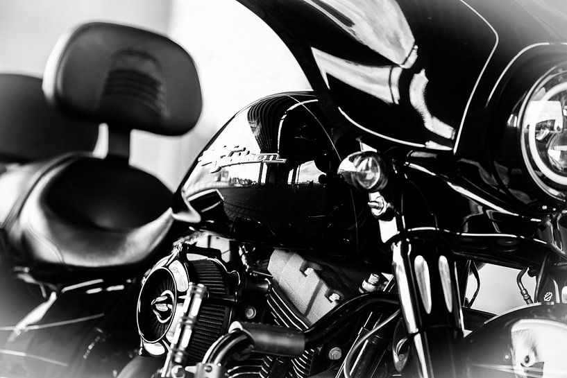 La beauté d'une Harley Davidson par Niels Stolk