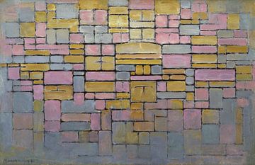  Piet Mondrian.  Composition no V