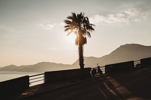 Sunset Scooter in Positano