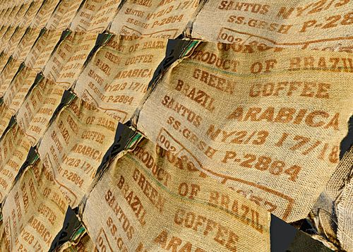 Sack for coffee beans