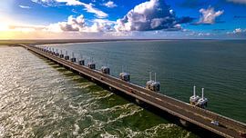 The Eastern Scheldt storm surge barrier by Fotografie in Zeeland