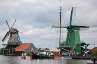 Molens aan de Zaanse Schans van Ab Wubben thumbnail