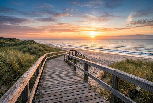 The golden gateway to the day