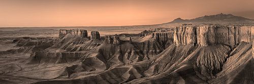 Panorama des Badlands, Utah