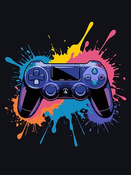 Gamecontroller van Vicky Hanggara