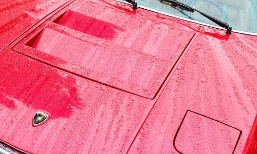 Lamborghini Urraco Italiaanse klassieke sportwagen detail