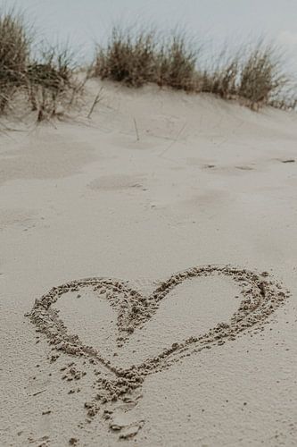 Heart in the sand