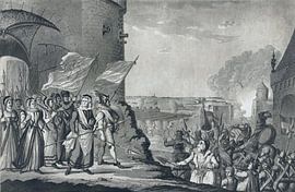 A. Lutz, Kenau während der Belagerung von Haarlem, 1573 von Atelier Liesjes