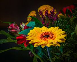Blumen Pflanzen Bouquet Frühling von Marc van den Elzen