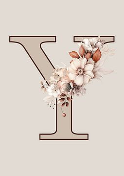 Bohemian initial: Y by Design by Pien