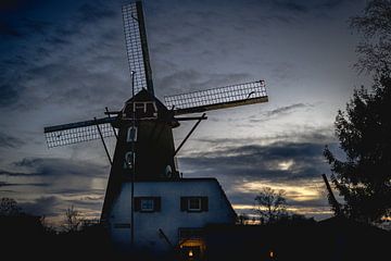 Molen Vogelenzang in Brabant van Kim Weijland