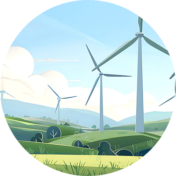 Energietransitie & windmolens van PixelPrestige