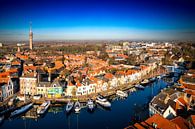 Stadshaven Goes from the air by Fotografie in Zeeland thumbnail