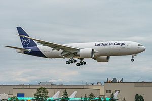 Neuer Boeing 777F-Frachter von Lufthansa Cargo.