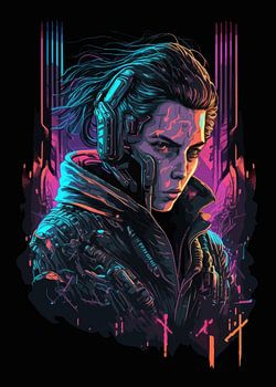 Chanteur cyberpunk
