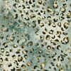 Leopardenmuster Abstrakt in Grün Aquarell-Design von Eva Lee
