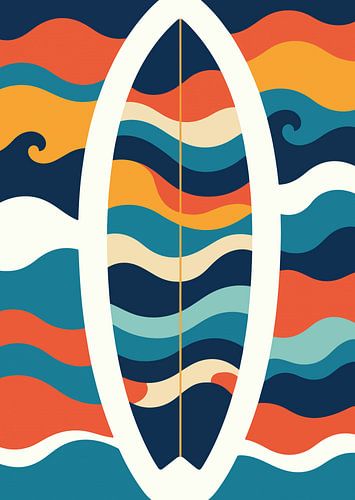 Colors of Surfing by SHAKALAB