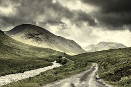 Glen Etive Schottland von Keesnan Dogger Fotografie