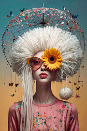 A hair explosion... by Ans Bastiaanssen