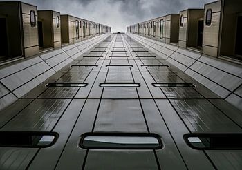 The facade of the Erasmus hospital