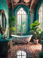 Gebouw Lost Places van binnenuit