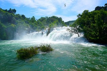 Spektakulärer Wasserfall von Thomas Zacharias