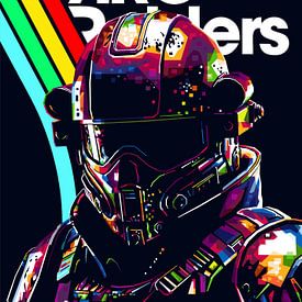 Riders Pop-Art von Muamar Kadhafi