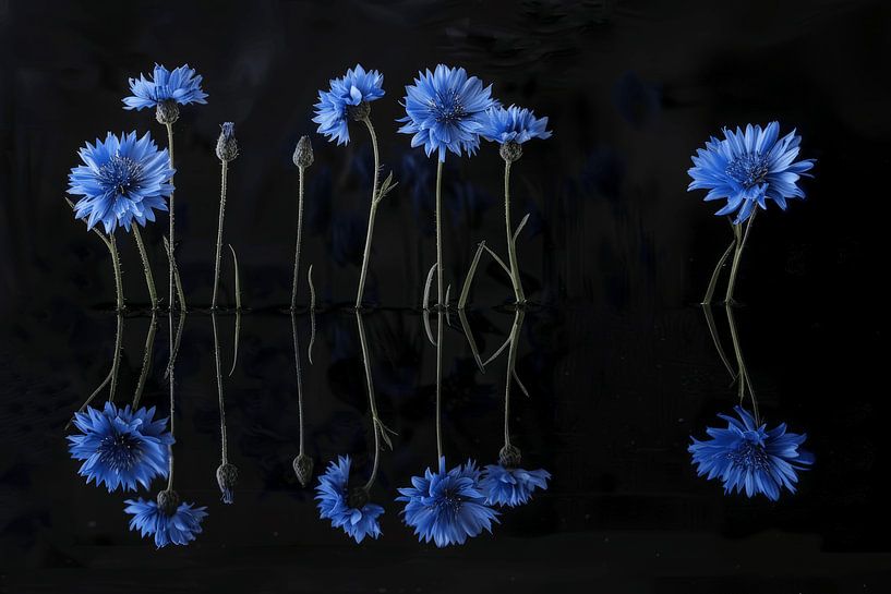 cornflowers by LidyStuit