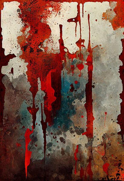 Rusty industrial abstract I by Whale & Sons