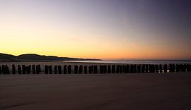 Sonnenaufgang Zeeuwse Rivièra von MSP Canvas