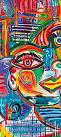 Excerpt Bust off woman by Pablo Picasso