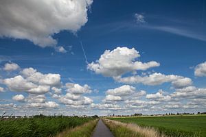 Ciel nuageux sur Peter Haastrecht, van