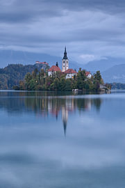 Stille über dem Bleder See