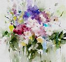 Colorful bouquet by annemiek art thumbnail